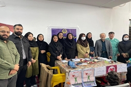 برگزاری برنامه جهادی ویزیت رایگان در مسجد قدس کوی حسینی